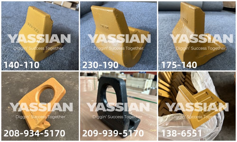 Heavy Equipment Bucket Teeth 4 Dents de godet d'équipement lourd 4