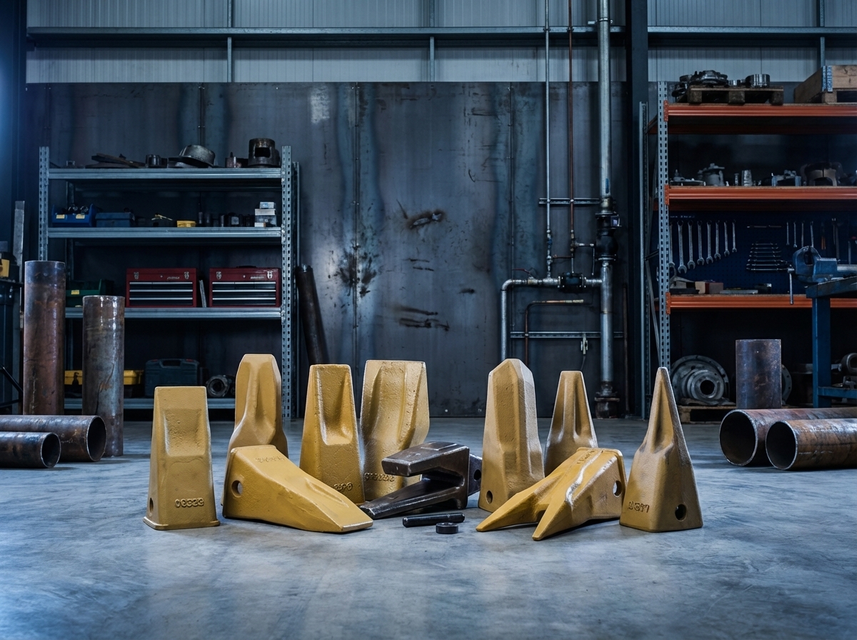 Excavator Bucket Adapter 1 Adaptateur de godet d'excavatrice 1