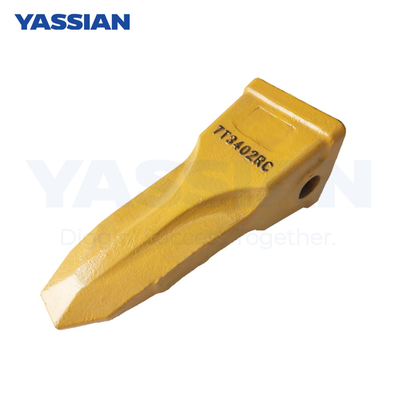 Dents de godet d'excavatrice yassian 7T3402rc Excavator Rock Bodet Dentans