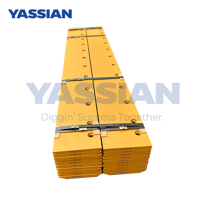 Pièces de machines de construction Yassian Cutting Edge 4T3007 Bulldozer Blade Frêtre et Bits d'extrémité 4T3007