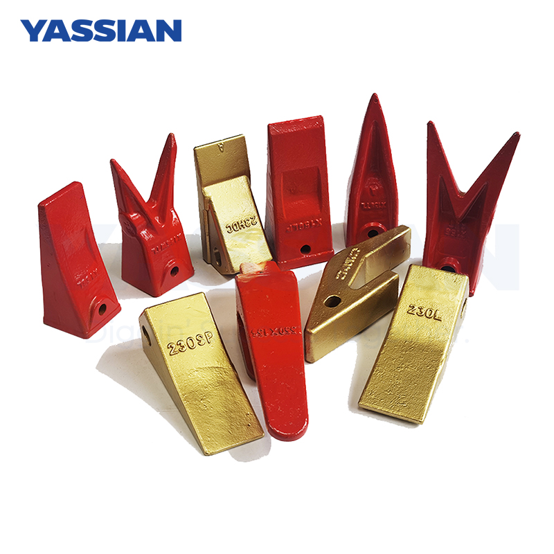 Dent de seau yassian tf23 Pièces de pièces de base du boîtier TF23 seau TF23 Portez des pièces
