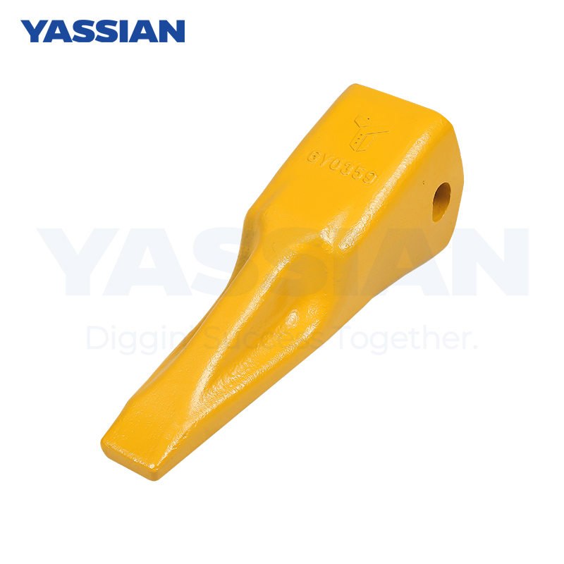 Dents de godet yassian standard pointe excavatrice de dents de seau 6y0359 dent d'excavatrice