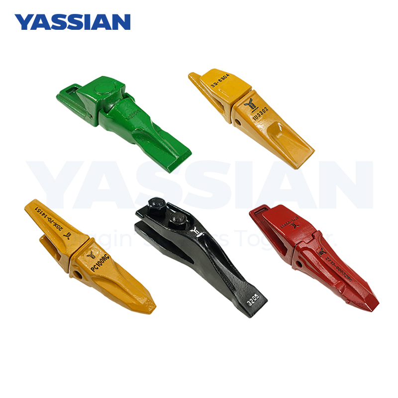 Yassian Excavator Pièces de godet dent 1U3352 Bodet TPS 1U3352RC DENTES DE BANET
