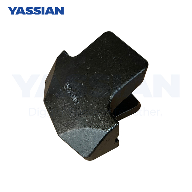 Yassian Heavy Equipment Protecteur WS300 Processus de coulée de cire Protecteur Bucket Protecteur WS300 Lip Shroud Excavator Bucket Pièces de rechange 