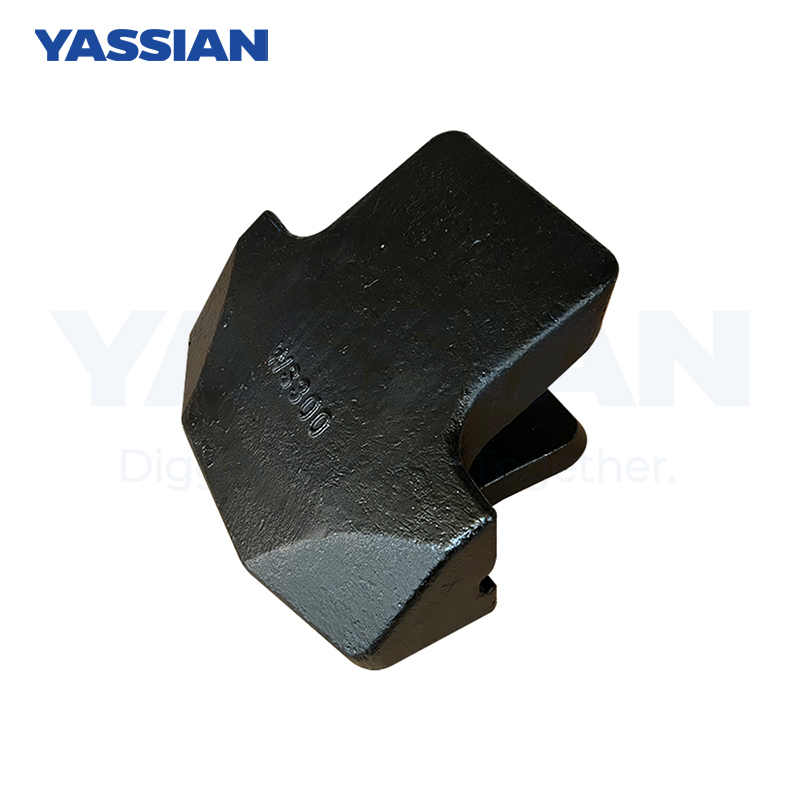 Yassian Heavy Equipment Protecteur WS300 Processus de coulée de cire Protecteur Bucket Protecteur WS300 Lip Shroud Excavator Bucket Pièces de rechange 
