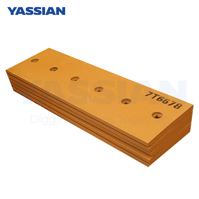 7T6678 DBF Fête de coupe 3 pieds avec 6 trous Double Bread Flat Lames
