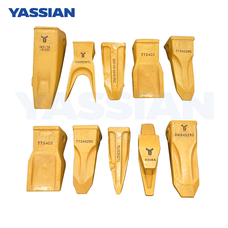 Yassian Excavator Pièces de godet dent 1U3352 Bodet TPS 1U3352RC DENTES DE BANET