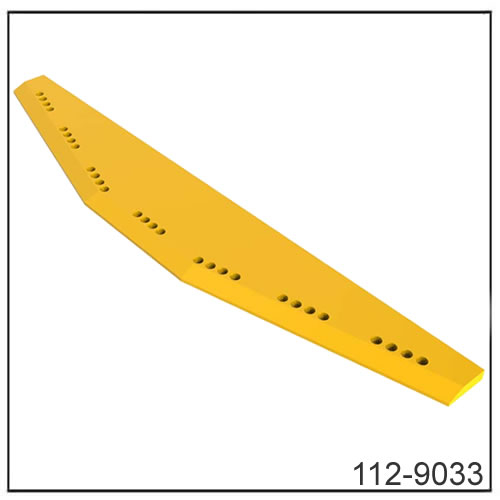 112-9033, 1129033 Bode de chargement de charge de chat lame 75 mm