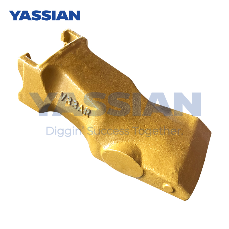 Remplacement des dents de seau bobcat V33AR Machinerie de construction
