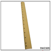 9W2309 Découpe de bord de la chenille de repos pour MotorGrader