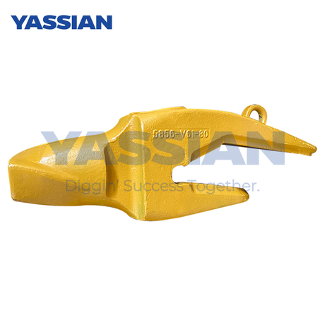 Dents de godet forgées Dents Bobcat pour pièces de rechange pour équipement de terrassement 5856-V61-80