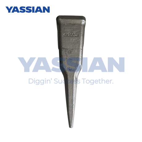 Dents de seau forgées pour pièces de rechange de pelle 6Y3552A