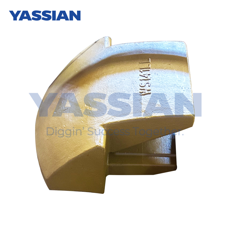 Seau, seau et dent WS141LL pour protection contre l'usure des lèvres du seau Kommatsu PC2000-8, boulon en J