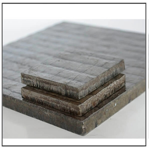 Plaques d'usure de superposition de carbure de chrome