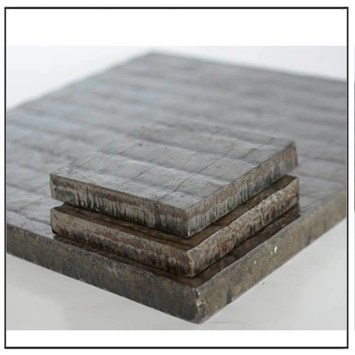 Plaques d'usure de superposition de carbure de chrome