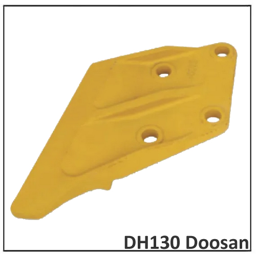 Équipement de construction Doosan Backet Side Cutters 2713-1229 2713-1228