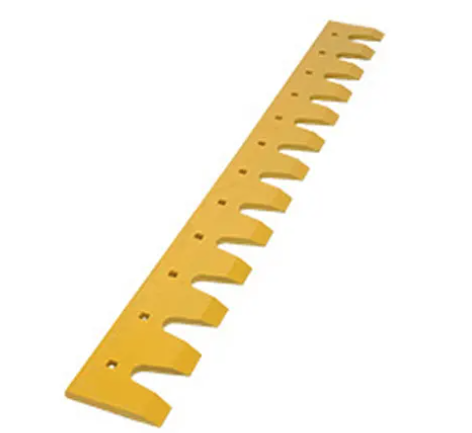 62 '(1575 mm) Boulon dentelé sur le bord de coupe