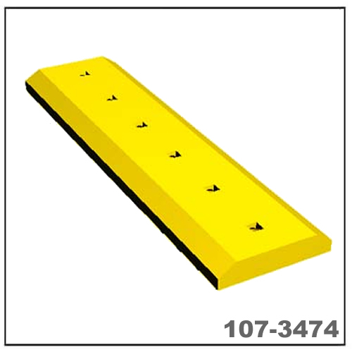 Caterpillar D8 Bulldozer Central Cuting Blade 45mm 107-3474, 1073474