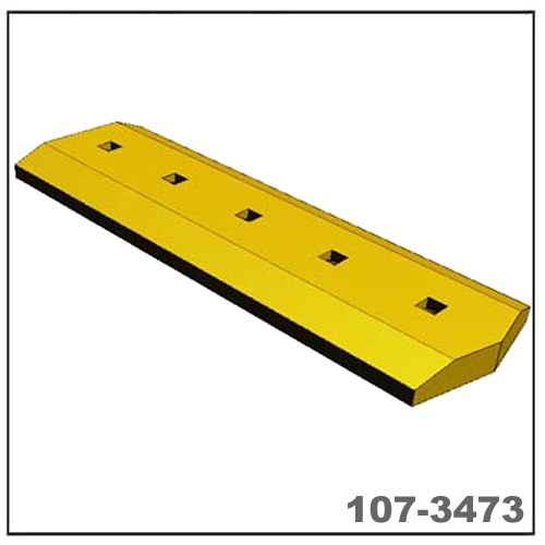 D8 Bulldozer End Cuting Blade (EWL) 45mm 107-3473, 1073473