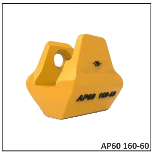 Talon bloc d'angle porte chaussure AP60 160-60