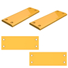 Plaque d'usure du chargeur de bord de base 6Y3609 Bolt-on