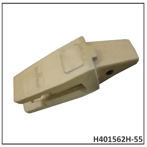 Traitement de traitement thermique Eccavateur Bodet dents Adaptateur d'espace droit H401562H-55 pour Hitachi