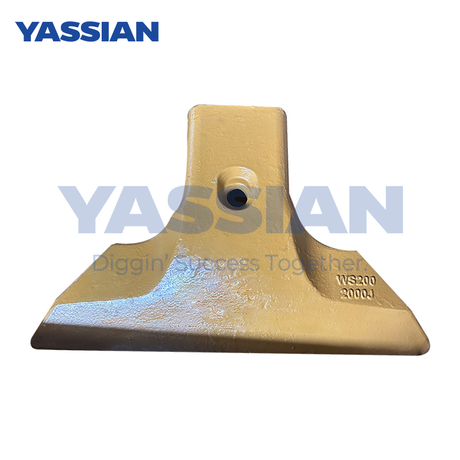 Dents Piranha pour protecteur de lèvre de godet de tracteur Ws200-2000J, pièces de rechange pour équipement de terrassement