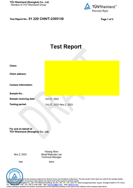 Test-REPORT-FROM-TUV-01-220-CHN-T-2305139 +