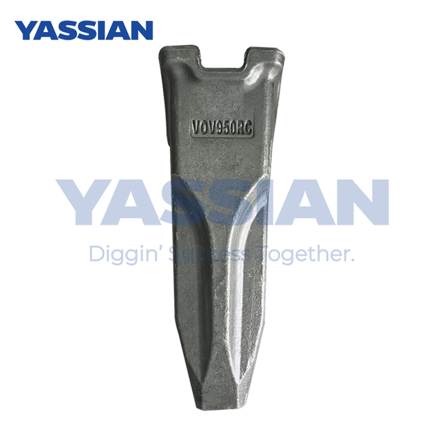 Dents de forgeage VOV950RC, pointes de godet, pièces de rechange