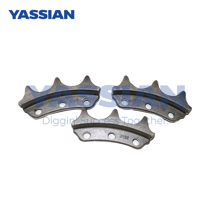 Machines de construction Pièces de pignon Sprocket pour D155 Bulldozer