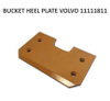 Plaque de talon de godet Volvo 11111811