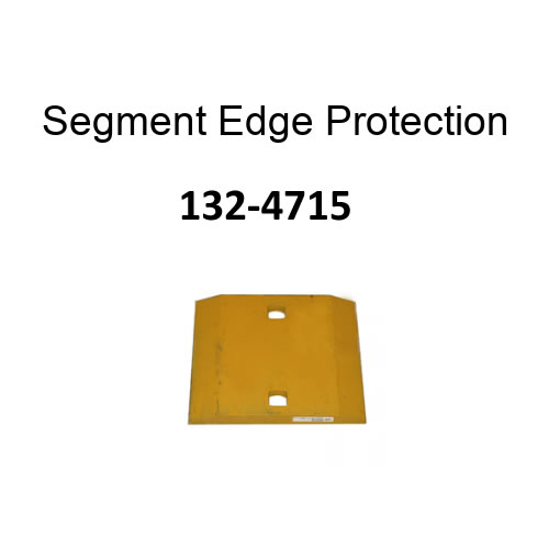 1324715 Protection des bords du segment Caterpillar 35 mm pour le chargeur