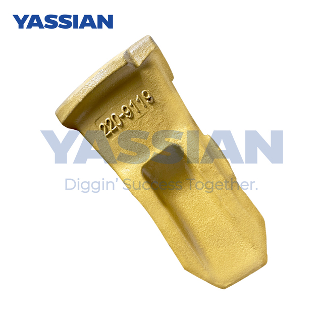 Dents pour le tracteur Bucket220-9119Earth Machinerie mobile Pièces de rechange