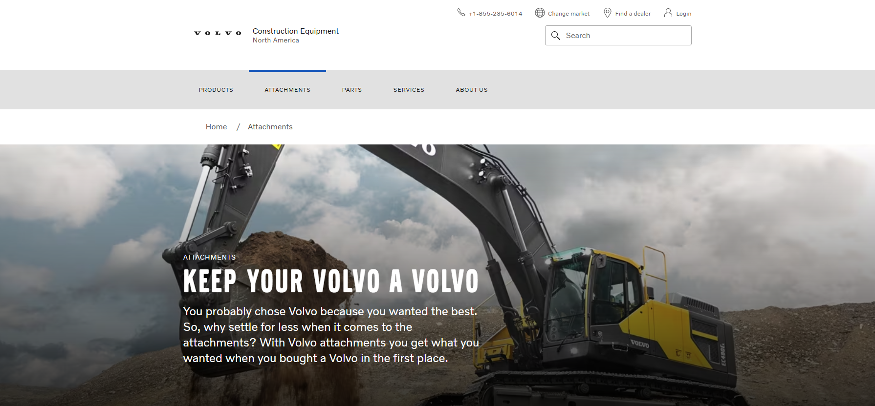 Équipement de construction Volvo