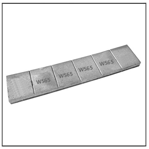 Les bandes de plaquettes WS65 portent des blocs
