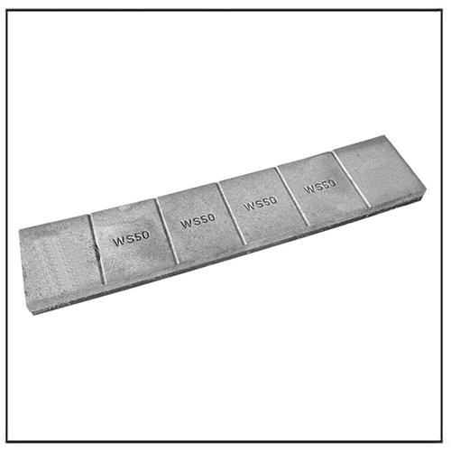 Bandes de plaquette en fer blanc chromé WS50