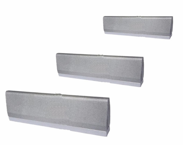 Blocs d'usure en forme d'usure en forme de seau