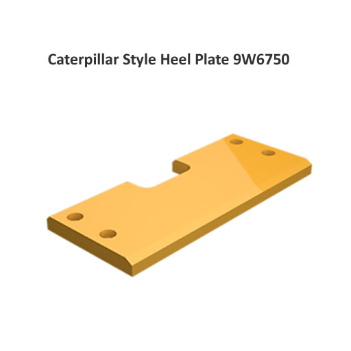 Plaques de talon de chargeur Cat 9W6750