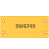Caterpillar Style Talon Plate 9W6749