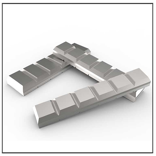 Blocs d'usure double dominal pour la protection d'usure et d'impact