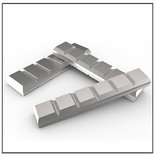 Blocs d'usure double dominal pour la protection d'usure et d'impact