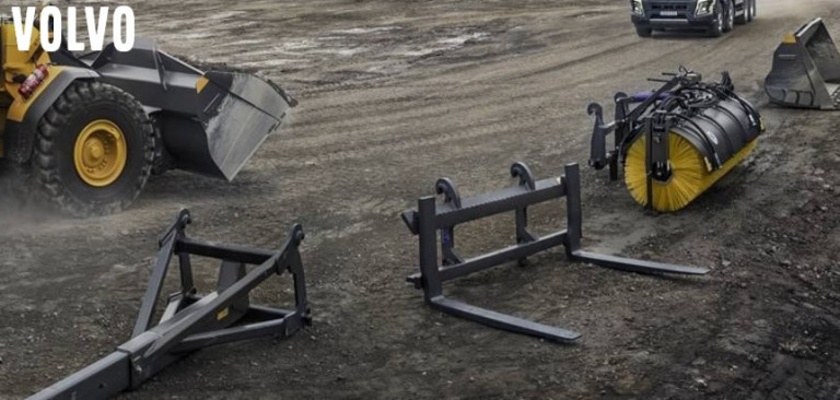 Fixations de chargeurs de roue Volvo