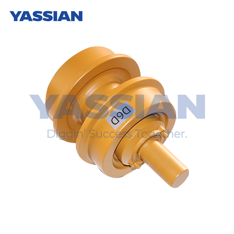 Top Carrier Roller Assy D6D Carrier Roller Dozer Bassarriage Pièces 