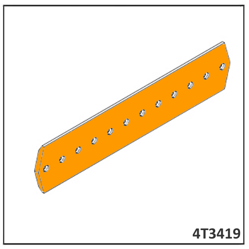 4T3419, 4T-3419 Caterpillar Bulldozer D8T Edge 25 mm