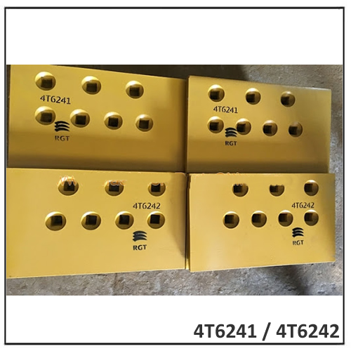 4T6241, 4T6242 Cat compacteur Roue Dozer Niveau de coupe Bits