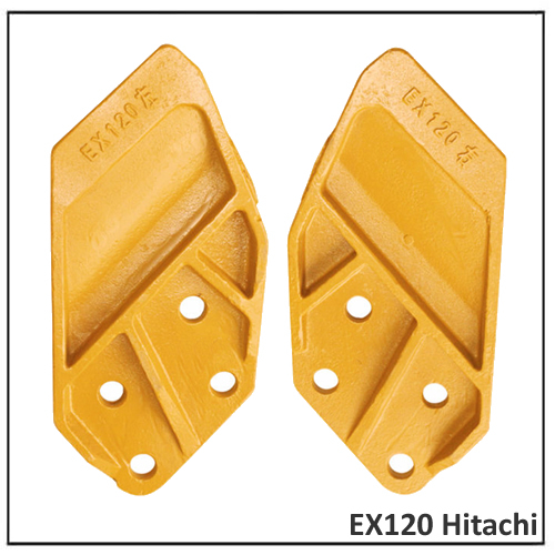 Ex120 mini bord de godet d'excavatrice Protection de protection de latéraux