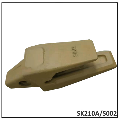 Pièces d'usure de seau Deux sangles Adaptateur SK210A / S002 pour Kobelco SK210