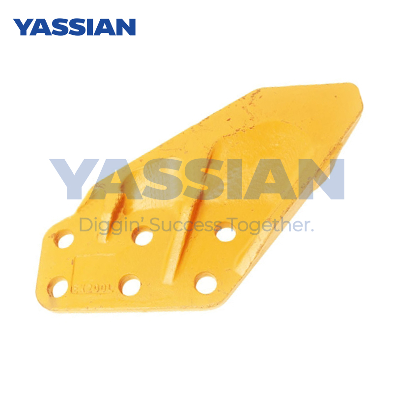 Pièces d'usure de godet de coupe latérale Hitachi EX200 ZAX200, remplacement 2014504,2014503 2014503 2014504, coupe latérale pour pelle Ex200