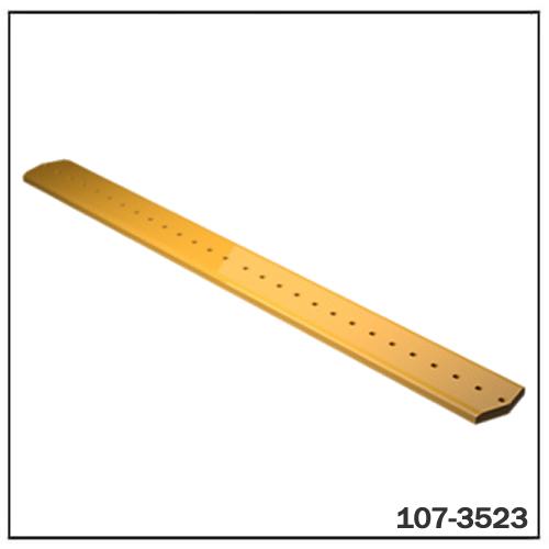 Bords de coupe durables Blade de bombardement Caterpillar 107-3523, 1073523