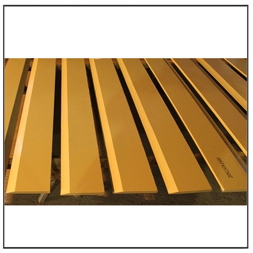Excavatrice Couture Bords Single Bivel Flat Plades